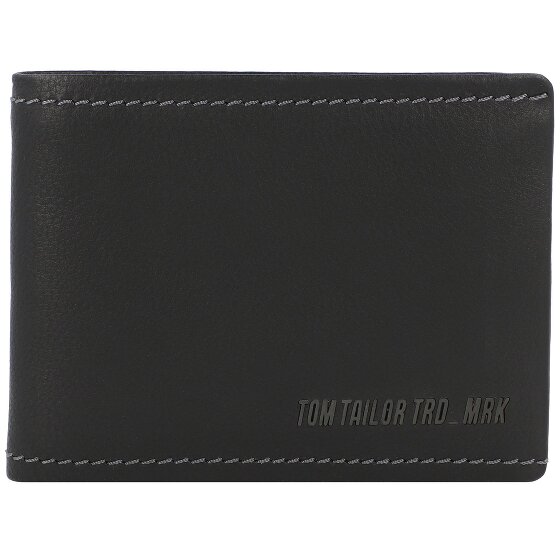 Tom Tailor Portfel Ochrona RFID Skórzany 12.5 cm