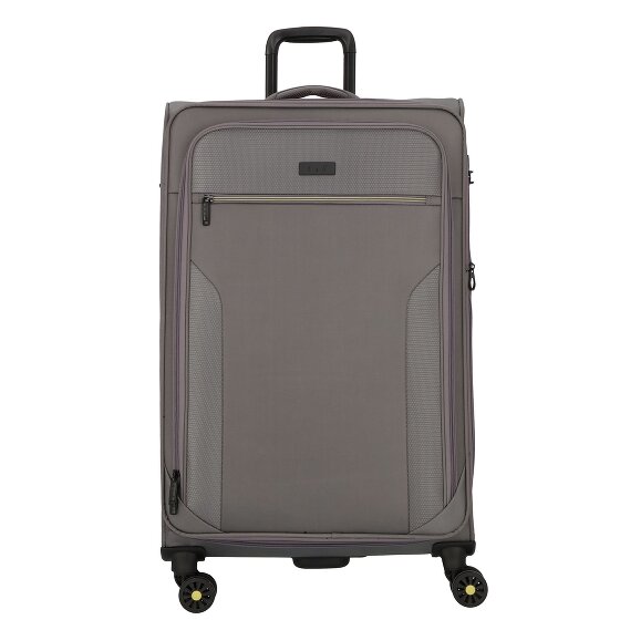 d&n Travel Line 9704 4 kółka Walizka L 78 cm z plisą rozprężną