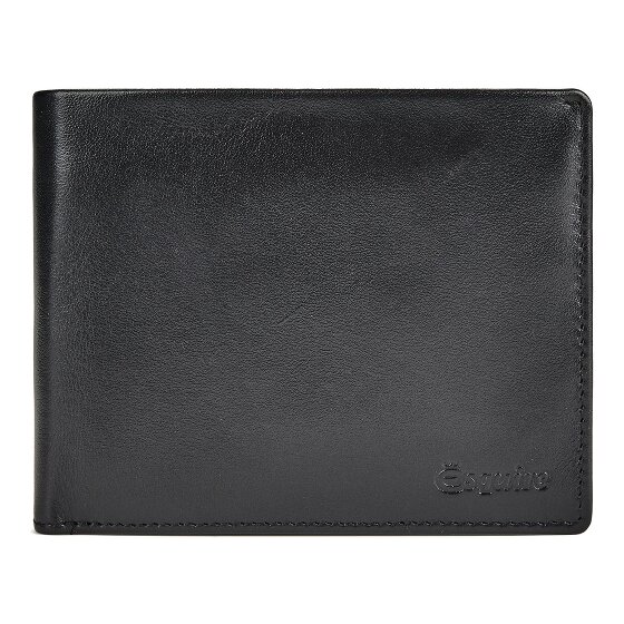 Esquire Silk Portfel Ochrona RFID Skóra 12 cm