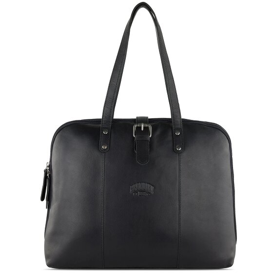 Klondike 1896 Gold Charles Teczka Skórzany 37 cm Komora na laptopa