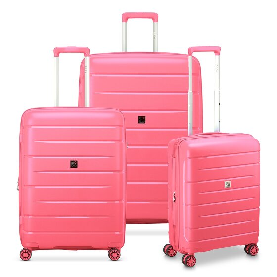 MODO by Roncato Starlight 3.0 4 kółka Zestaw walizek 3-części z plisą rozprężną