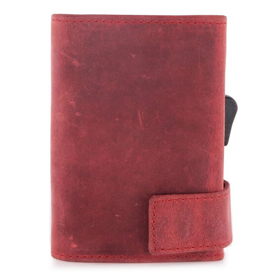 SecWal Skórzane etui na karty kredytowe RFID 9 cm