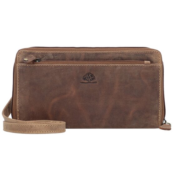 Greenburry Vintage Kopertówka Ochrona RFID Skórzany 21 cm