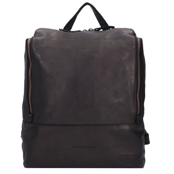 Harold's Skórzany plecak Submarine z przegrodą na laptopa 32 cm