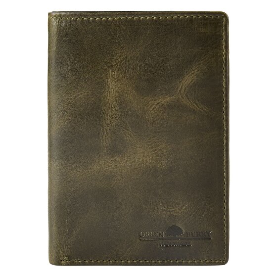 Greenburry Newport Portfel Ochrona RFID Skórzany 12.5 cm