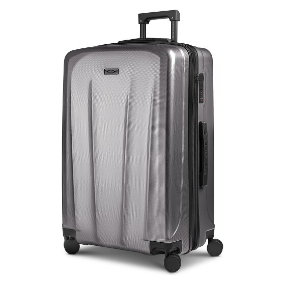 Police New York 4 kółka Walizka L 72 cm z funkcją poszerzenia