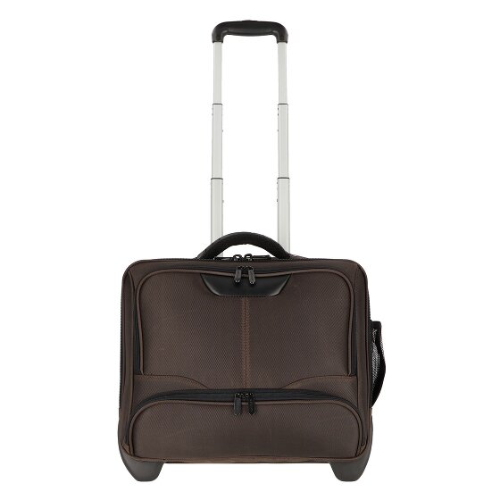 Dermata 2 kółka Walizka biznesowy 41 cm Komora na laptopa