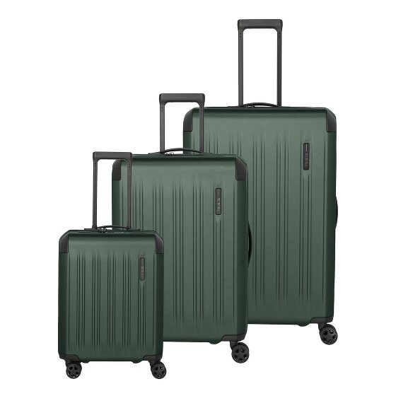 Travelite Dynamiic 4 kółka Zestaw walizek 3-części z plisą rozprężną