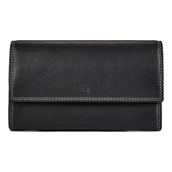 Esquire Dallas Portfel Ochrona RFID Skóra 18 cm