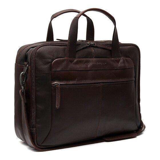 The Chesterfield Brand Wax Pull Up Teczka Skórzany 44 cm Komora na laptopa