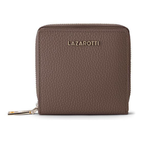 Lazarotti Bologna Leather Medium Zip-Around Wallet Leather 10 cm