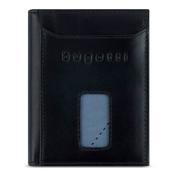 bugatti Secure Slim Portfel Ochrona RFID Skórzany 8 cm