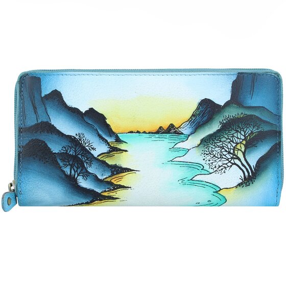 Greenland Nature Art+Craft Wallet RFID Leather 20 cm