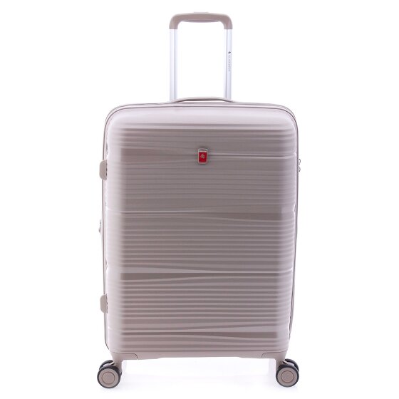 Gladiator 0800 4 kółka Walizka 65 cm z plisą rozprężną