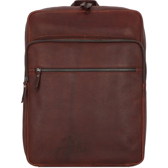 Burkely Antique Avery Plecak skórzany 44 cm Komora na laptopa