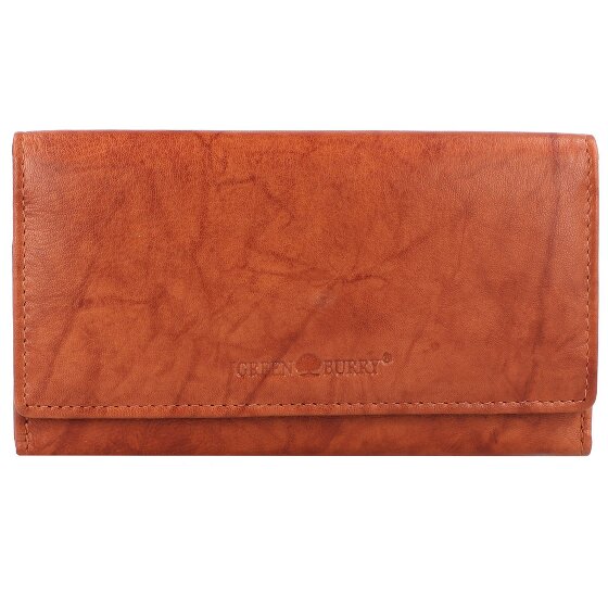 Greenburry Basic Wallet RFID Leather 17 cm