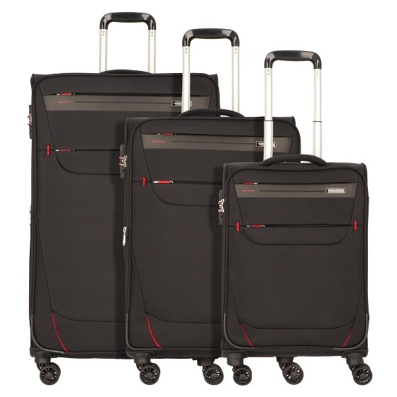Worldpack Denver 4 kółka Zestaw walizek 3-części
