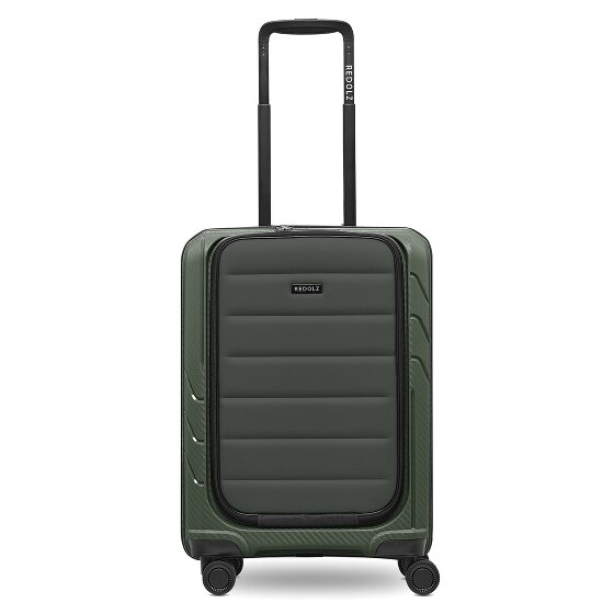 Redolz Essentials 17 4-kołowy wózek kabinowy 55 cm z miękką kieszenią na laptopa