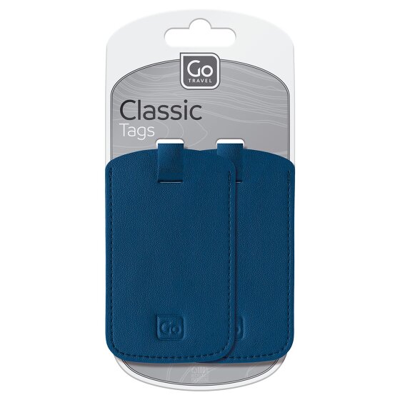 Go Travel Zestaw etykiet adresowych Classic Tags 2 szt.