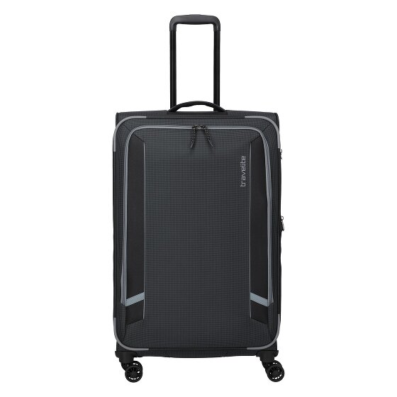 Travelite Corsiica 4 kółka Walizka L 77 cm z plisą rozprężną
