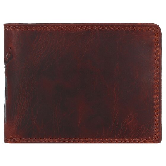 Jack Kinsky Monterey 104 Portfel Ochrona RFID Skórzany 10.5 cm