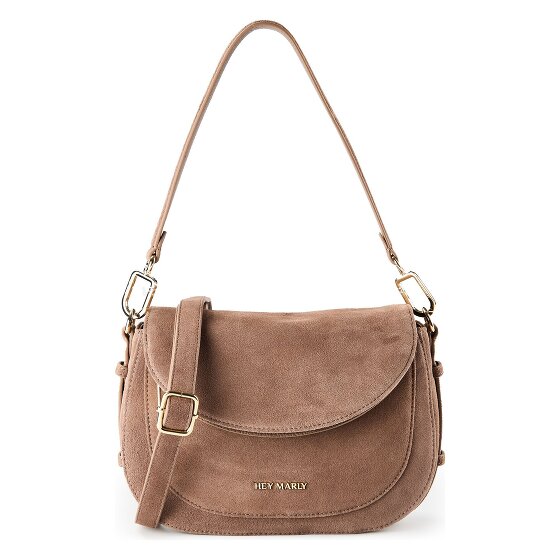 Hey Marly Big Sister Suede Torba na ramię S Skóra 25 cm