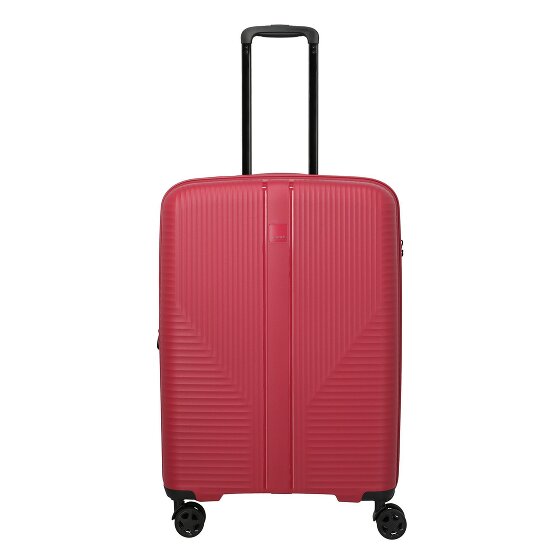 Travelite Air Stripe 4 kółka Walizka M 66 cm z plisą rozprężną