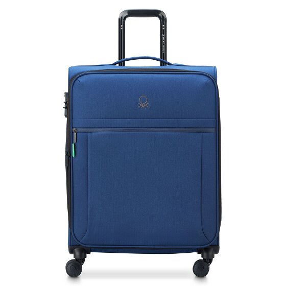 Delsey Paris x United Colors of Benetton BE Wózek 4-kołowy 65 cm z plisą rozporową