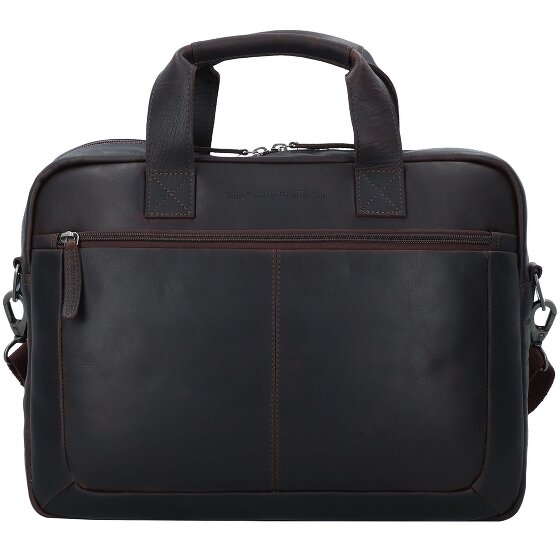 The Chesterfield Brand Wax Pull Up Teczka Skórzany 40 cm Komora na laptopa