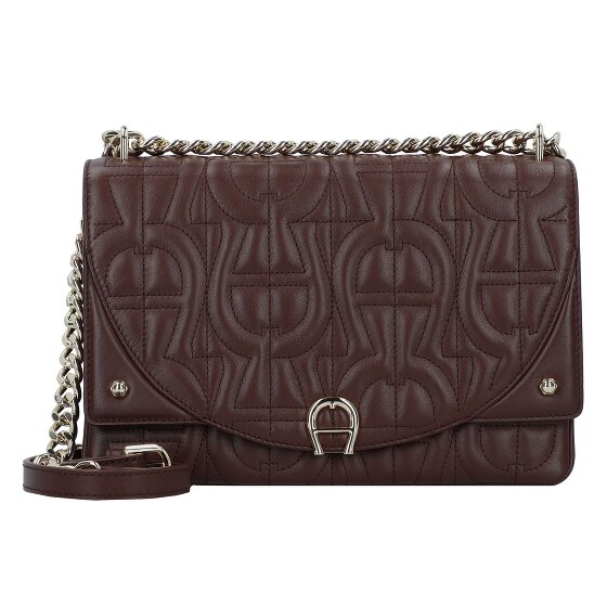 AIGNER Diadora Torba na ramię skórzana 26 cm