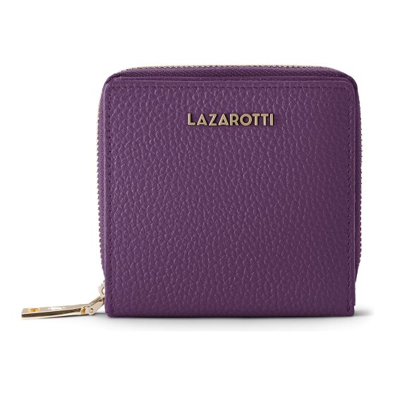 Lazarotti Bologna Leather Medium Zip-Around Wallet Leather 10 cm