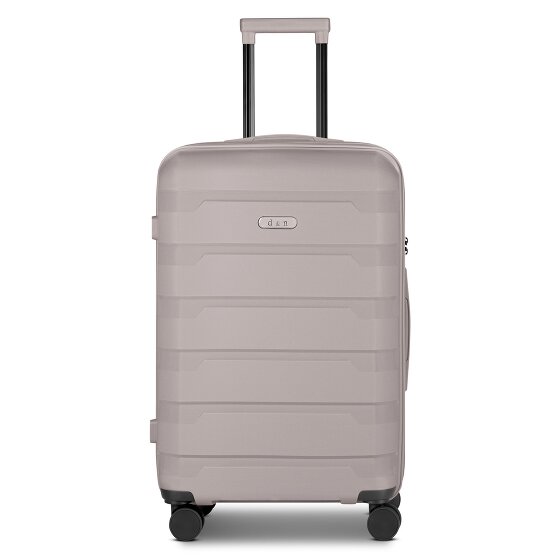 d&n South Dakota 4 kółka Walizka M 66 cm z plisą rozprężną