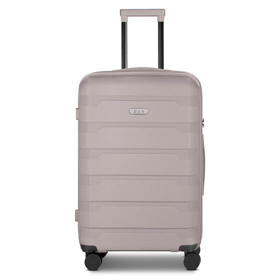d&n South Dakota 4 kółka Walizka M 66 cm z plisą rozprężną