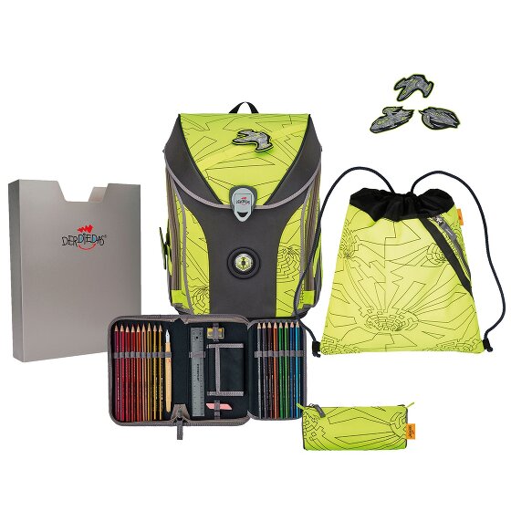 DerDieDas ErgoFlex Max Superflash Zestaw tornistra 5-części