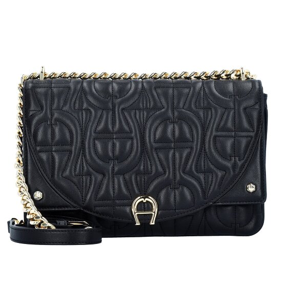 AIGNER Diadora Torba na ramię skórzana 26 cm