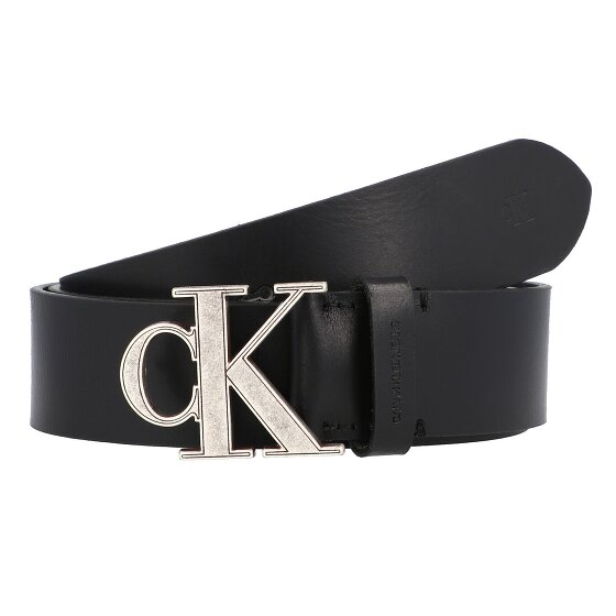 Calvin Klein Jeans Skórzany pasek z monogramem
