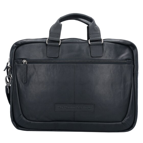 The Chesterfield Brand Wax Pull Up Teczka Skórzany 40 cm Komora na laptopa