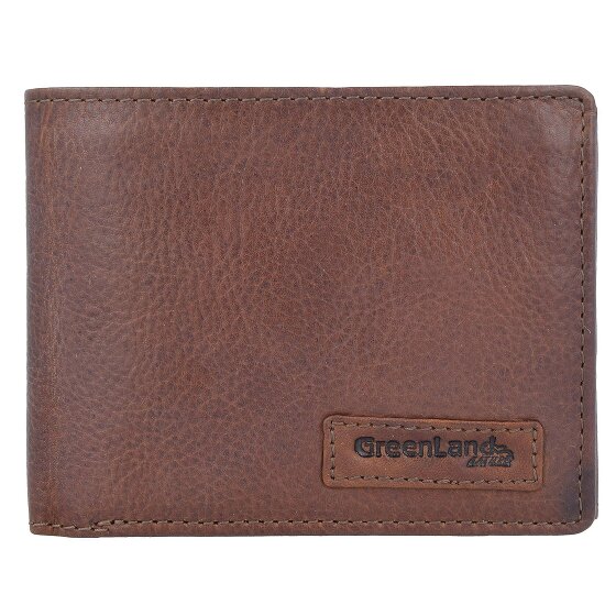 Greenland Nature Soft & Safe Wallet RFID Leather 12 cm