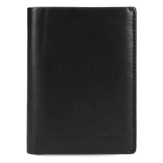 Picard London 1 Portfel Ochrona RFID Skórzany 7.5 cm