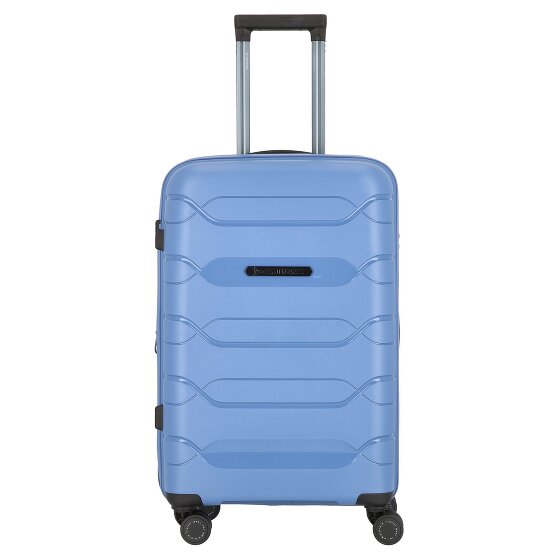 Polestream Strz by Asteroid 4 kółka Walizka M 64 cm z plisą rozprężną