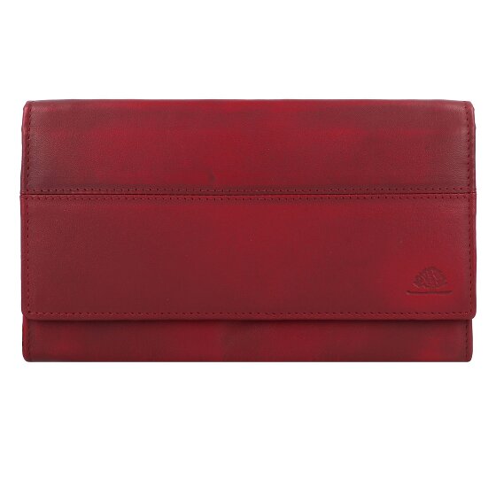 Greenburry Destressed Portfel Ochrona RFID Skórzany 18.5 cm