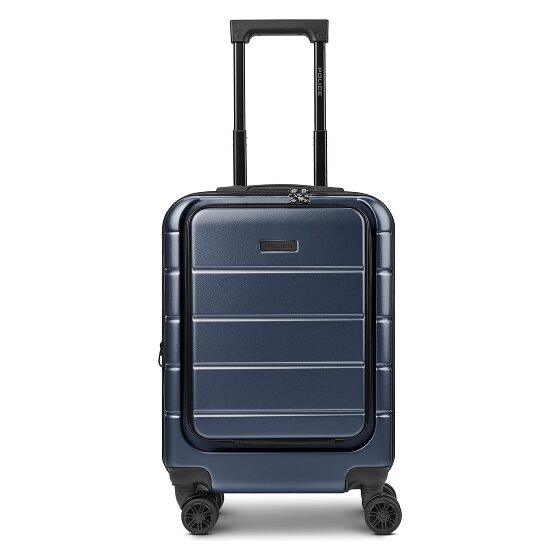 Police Dublin 4 kółka Walizka kabinowa S 54 cm Komora na laptopa z funkcją poszerzenia