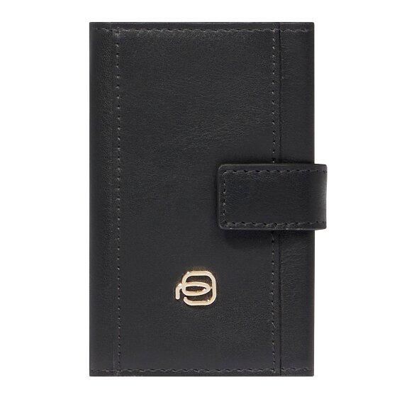 Piquadro Circle Etui na karty kredytowe Ochrona RFID Skórzany 6.5 cm