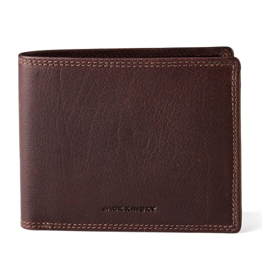 Jack Kinsky Porto 101 Portfel Ochrona RFID Skórzany 12.5 cm