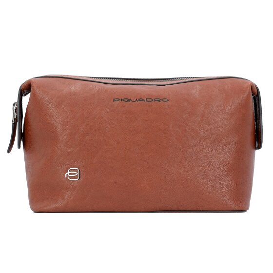 Piquadro Black Square Kosmetyczka Skórzany 23 cm