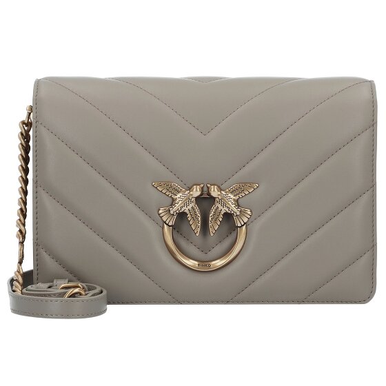 PINKO Love Click Torba na ramię Skórzany 25 cm