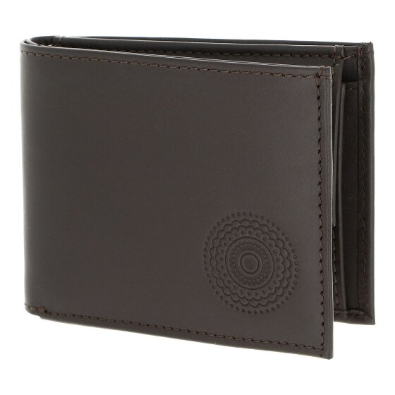 oxmox Leather Portfel Ochrona RFID Skóra 11 cm