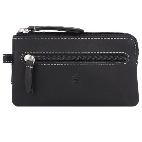 Esquire Dallas Portfel z kluczem Skórzany 13 cm