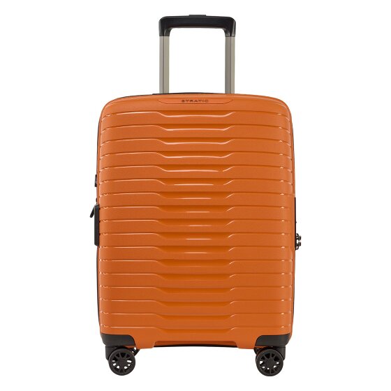 Stratic Novium 4 kółka Walizka kabinowy S 55 cm z plisą rozprężną