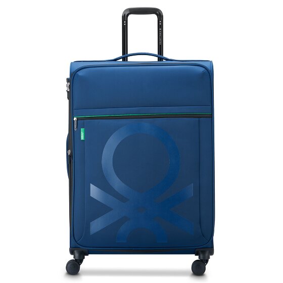 Delsey Paris x United Colors of Benetton Colour Block Wózek na 4 kółkach 77 cm z rozkładanym pałąkiem